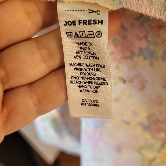 Jillian Harris x Joe Fresh Blushing Flower Black Tie Dress  2X - Picture 12 of 14